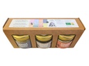 3er Geschenkkarton für 120g Glas BIO Bezirkshonig